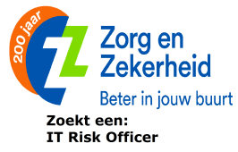 Vacature Zorg en Zekerheide - IT Risk Officer